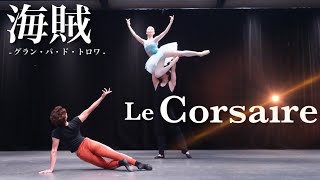 【本気バレエ】海賊よりグラン・パ・ド・トロワ | LE CORSAIRE Pas de Trois 【BALLET】