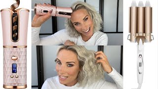 *AMAZING* DEEP BARREL BEACH HAIR WAVER V WIRELESS AUTO CURLER CURLING SILKWAVE BABYLISS REVLON DYSON