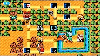 Super Mario Bros 3 HD REMAKE 100% World 1: GRASS LAND (Amazing NEW Graphics)