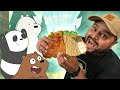 RAMEN TACOS de ESCANDALOSOS (We Bare Bears) | El Guzii