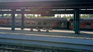 Ладожский вокзал.Освободили от пассажирского состава-10 тый путь станции. 01.08.2025г.