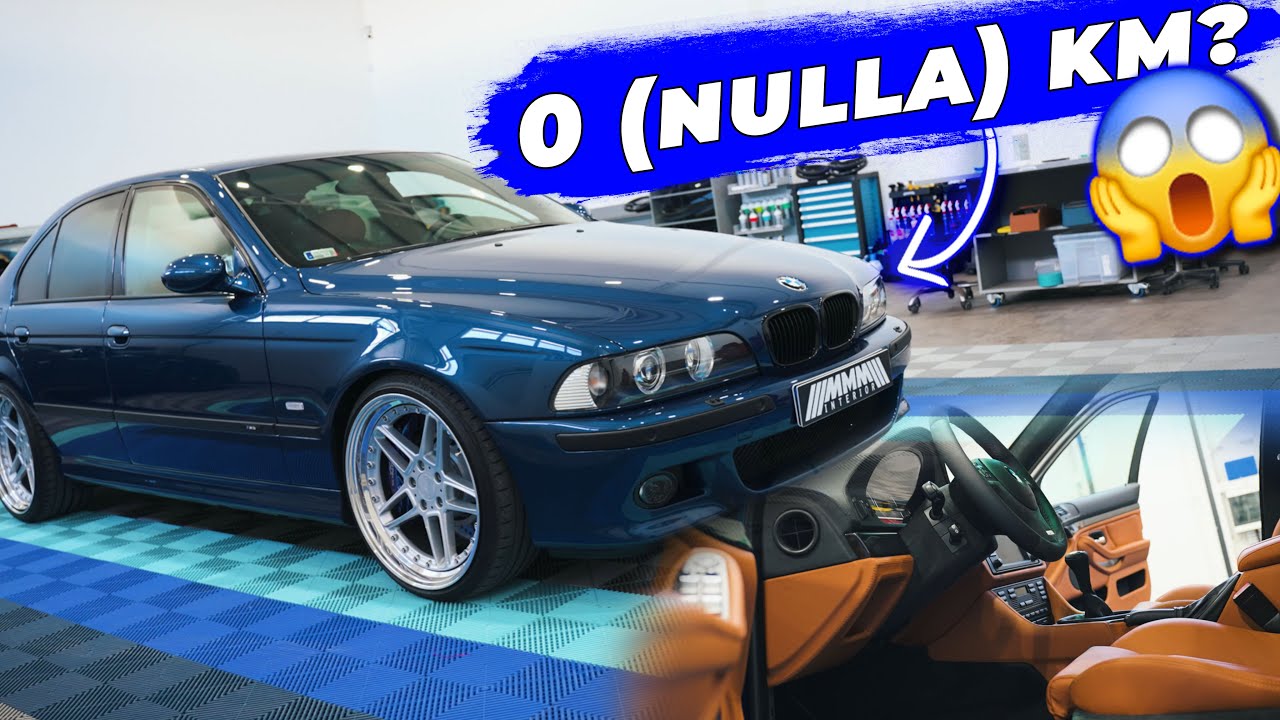 BMW E39 M5 0 (nulla) km-rel nem létezik!? - EGY BIZTOS VAN!