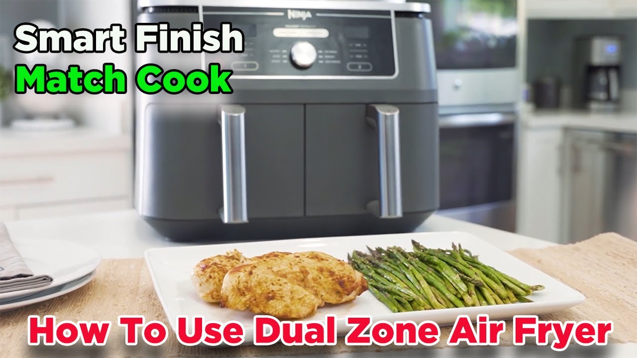 How To Use Ninja Foodi Dual Zone Air Fryer 