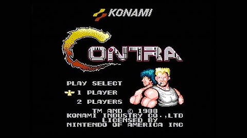 Contra (NES) Full Run with No Deaths