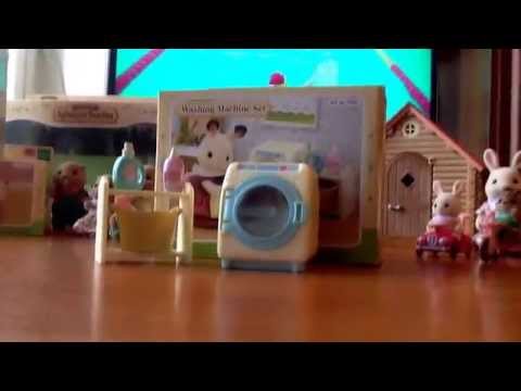 Sylvanian families стиральная машина