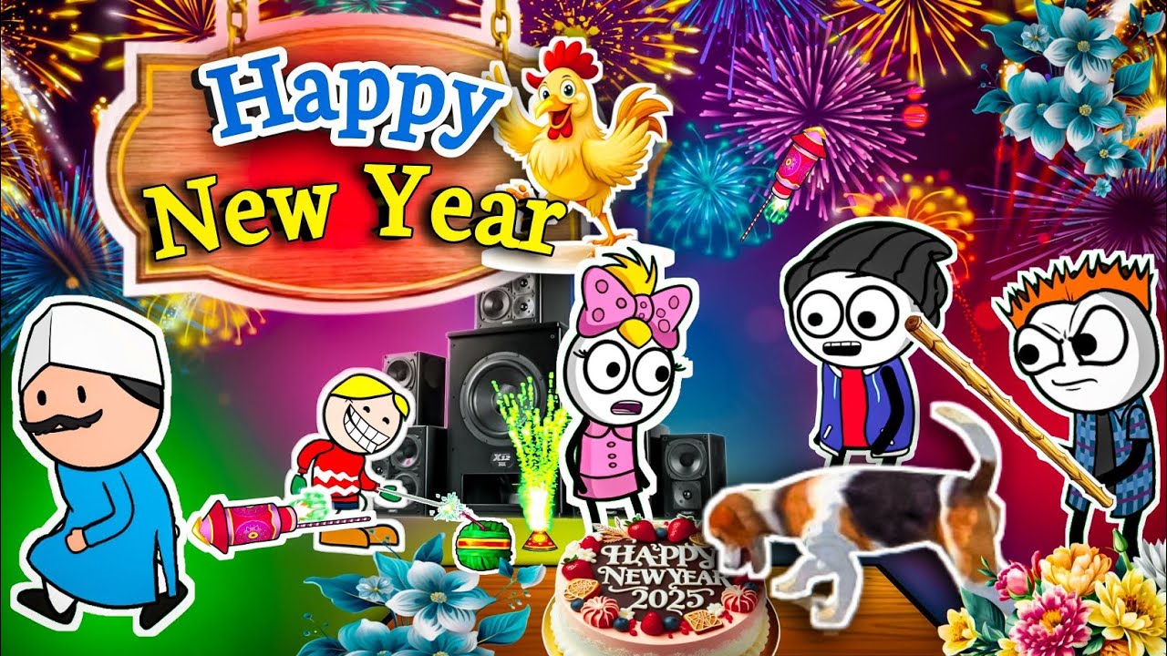 न्यू ईयर पार्टी 🥳🎉 | New Year Party | ‎