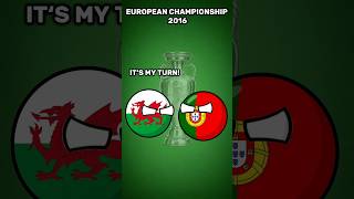 PORTUGAL 🇵🇹 in European Championship 🇪🇺🏆 #countryballs #countries #countryedit #animation
