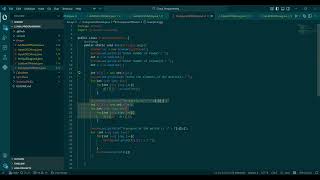 Transpose of a Matrix in Java through VS code 