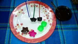 How to make 3D Chocolate Lollipops using Silicone moulds screenshot 3
