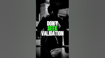 Stop Seeking Validation | Focus on Value, Not Approval