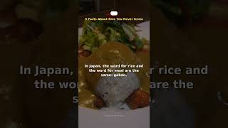 5 Facts About Rice You Never Knew #shorts