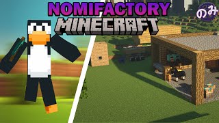 Basic power and first multiblock | Modded Minecraft Survival Duo | Nomifactory Episode 2