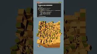 A few lines of Python-like code, one drone, and a whole mine to automate.