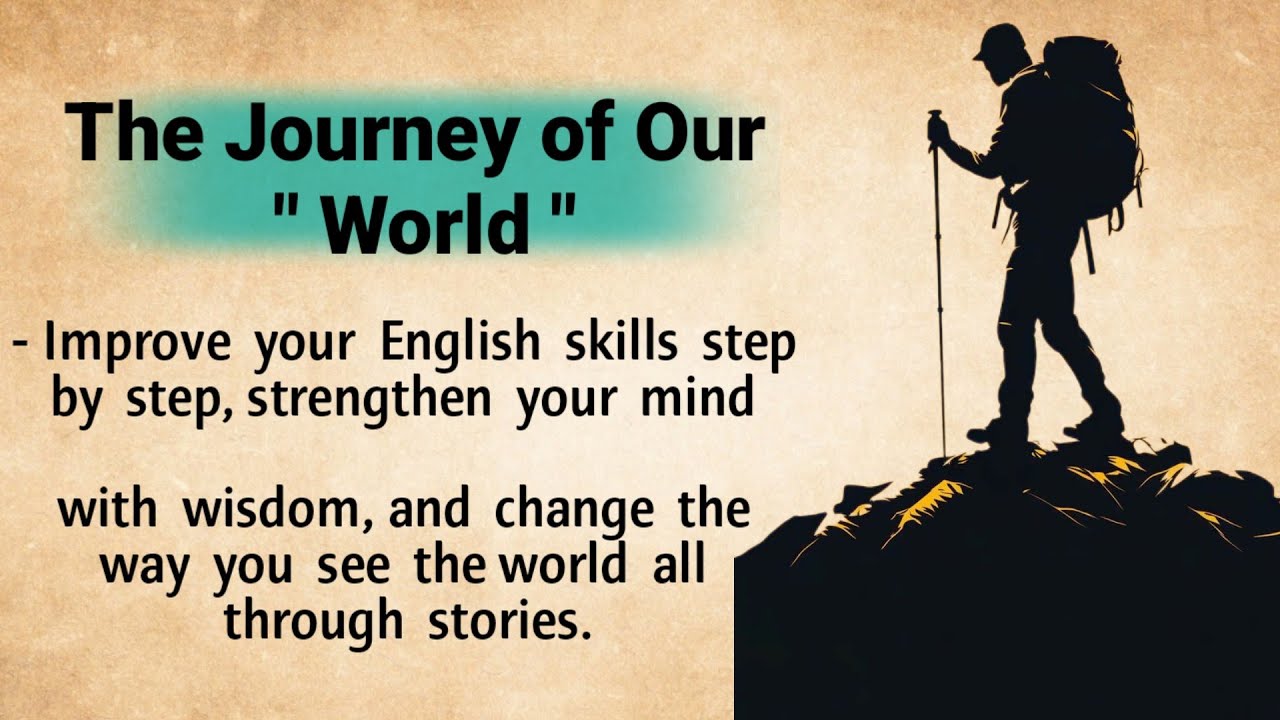 The Journey of Our World // Learn English through story ☘️ // English ...