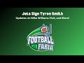 Football with faria jets sign tyron smith hold visit for mike williams