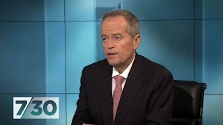 Bill Shorten Speaks To 7.30 Before Election Day 7.30
