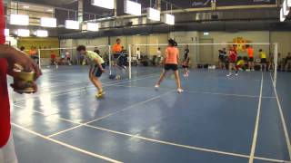 20140615MTL夏季賽WD筱慧+舒羽VS余德貞+呂亮儀(二重)
