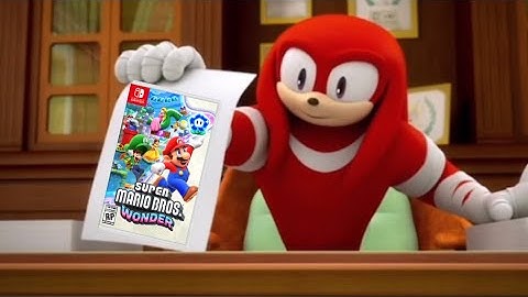 Knuckles Ranks every single Mario Game. (My Opinion)