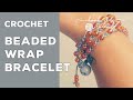 Crochet Beaded Bracelet Tutorial (SUPER EASY & QUICK!)