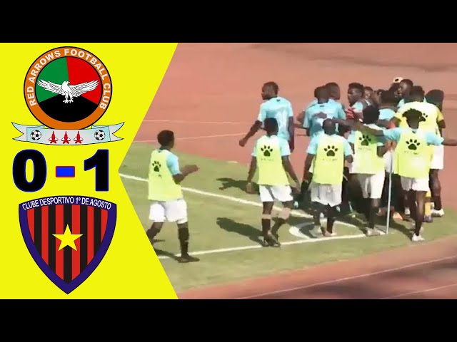 Red Arrows FC 🆚 Primeiro de Agosto 0 - 1 Full Match Highlights & Goals CAF  Champions League 2023 