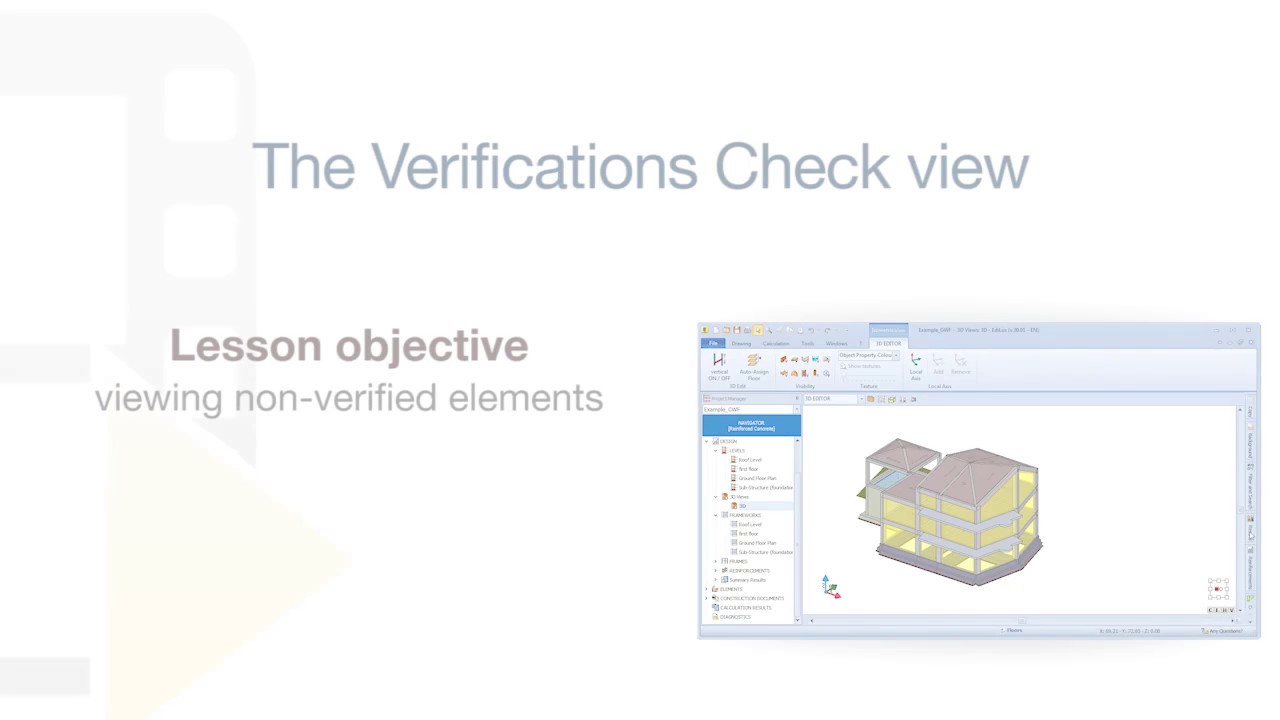 EdiLus Tutorial - The Verifications check view - ACCA software - YouTube