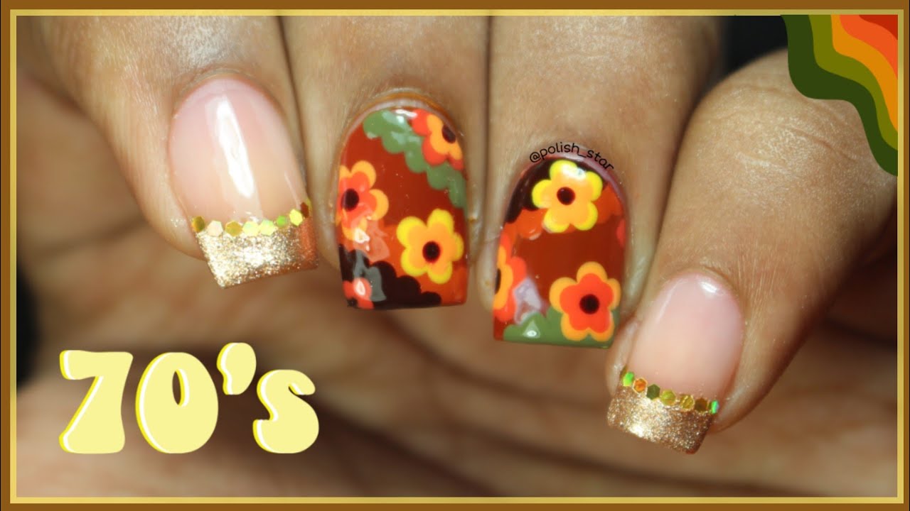 70s Inspired Nail Art on Tumblr - wide 8