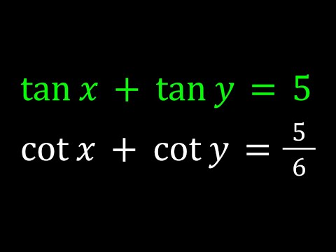 Solving a Trigonometric