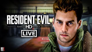 RESIDENT EVIL 1 || SEAMLESS HD PROJECT | CHRIS SCENARIO (FULL GAME) 🔴LIVE