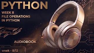 🐍🎧 Python | AUDIOBOOK. | IIT MADRAS BS Data science WEEK - 8