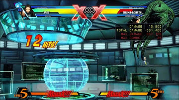 UMvC3 X-23 1.08 Million damage (3 bars, 1 assist)