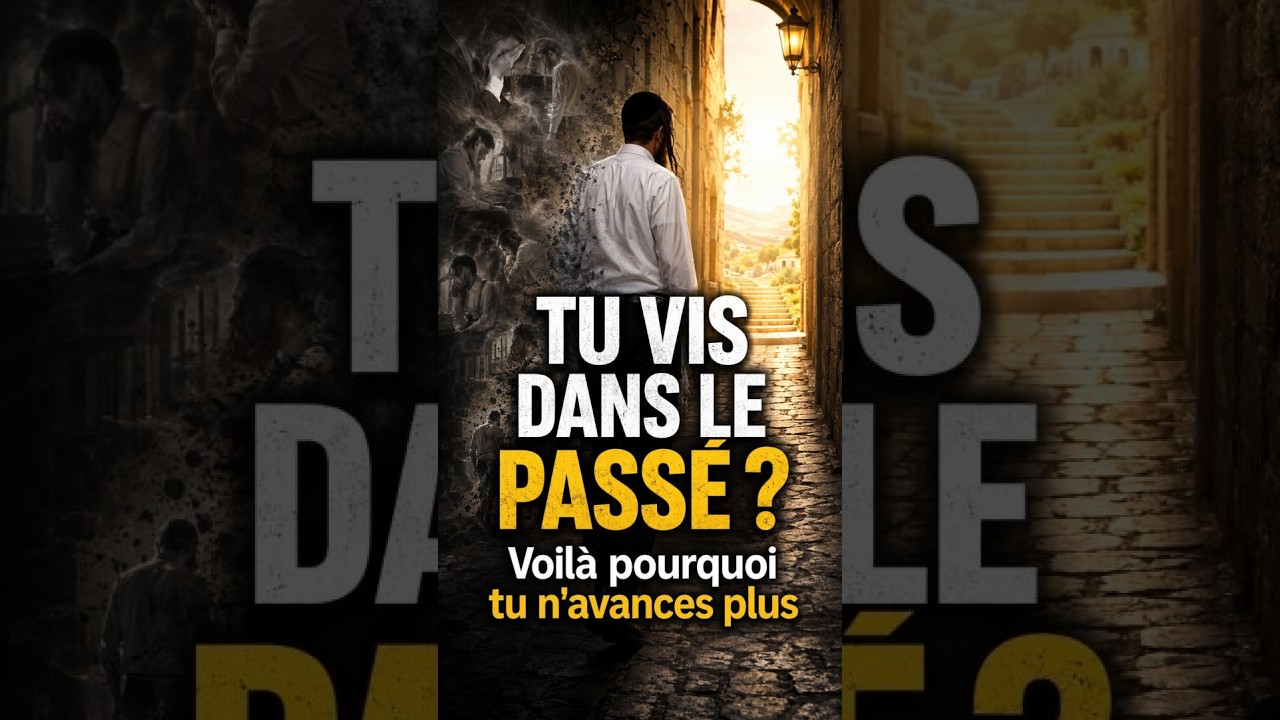 Tu vis dans le PASSE ❓👉 voilà pourquoi tu N’AVANCES PLUS ‼️- Rav Chlomo Valensi