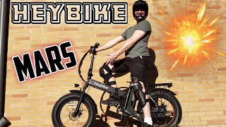Heybike MARS  Interesting Unboxing and First Impressions Ride  *Fat Tire EBike*