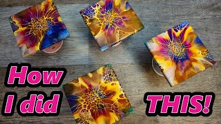 Amazing set of coasters on tonights LIVE!! @AngeliaBlissArt