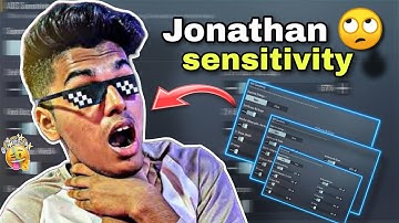 Jonathan control code & Jonathan sensitivity code | Latest 2022 | best 2 finger thumb controls