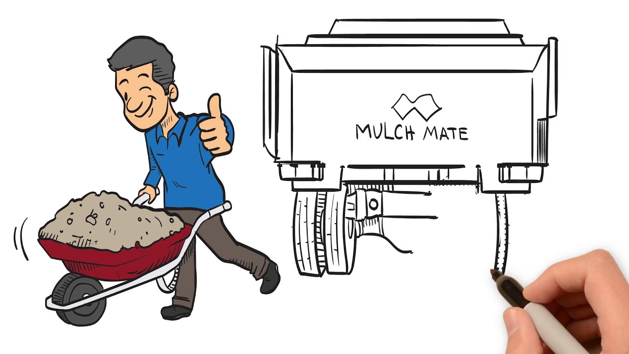 Mulch Mate DS1000 YouTube