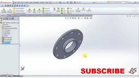 |Circular Pattern In Solidworks| |Solidworks Exercise|Design In Solidworks|