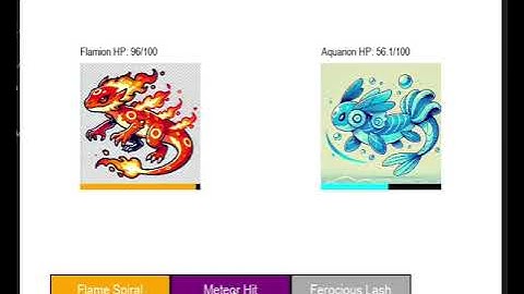 Creature Battle Demo