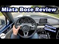 2021 Mazda MX-5 Miata – Bose 9-speaker Sound System Test