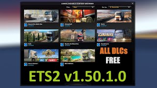 ALL DLCs FREE! ETS2 1.50.1.00s | 1.50 Major Update #1.50 #update #ets2 #ets2mods #ets2dlc #freedlc