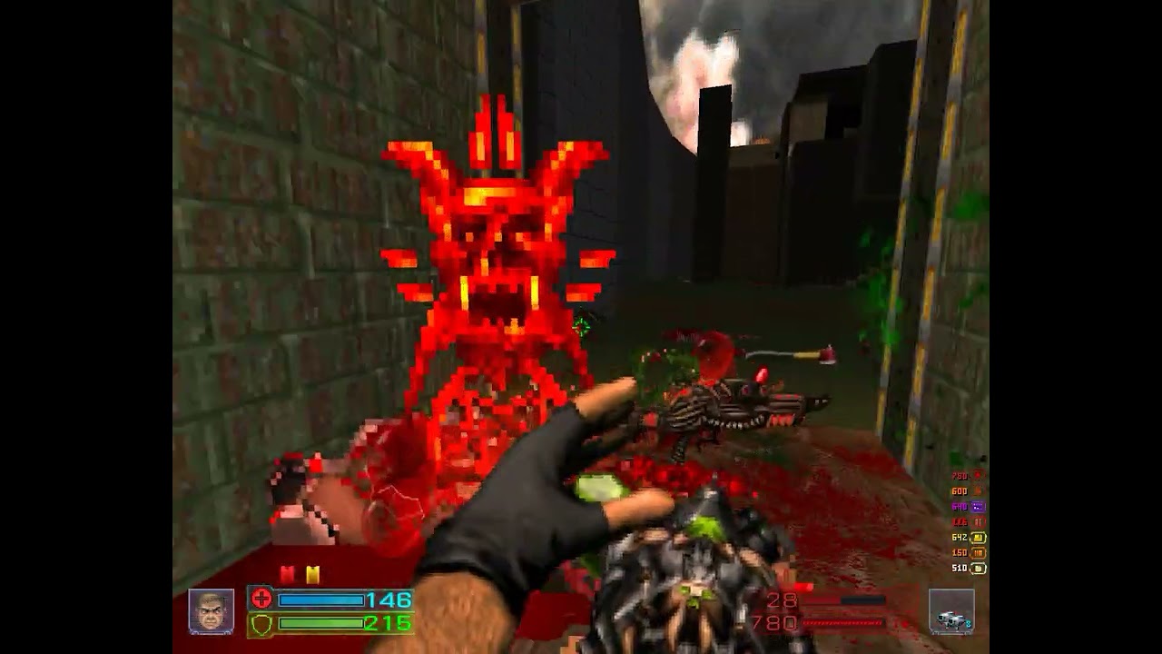 PB doom 2 Overkill Monster Pack map 15 at last FINISHED