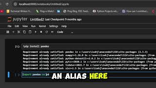 Python Pandas Not Working Install It in Jupyter Notebook the RIGHT Way