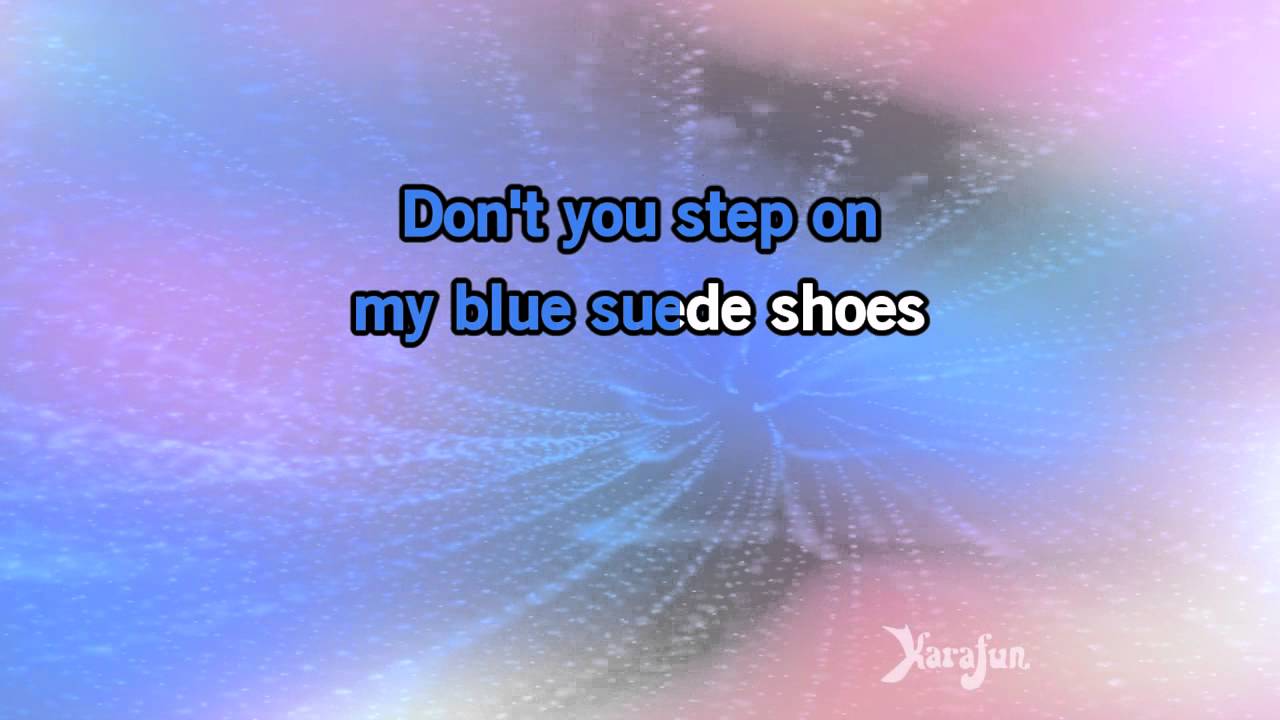 Karaoké Blue Suede Shoes (Stade de France 2009) Johnny Hallyday