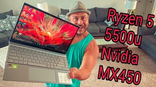 Ya la tengo - Zenbook 14 Ryzen 5 5500U GeForce MX450 - Review completa
