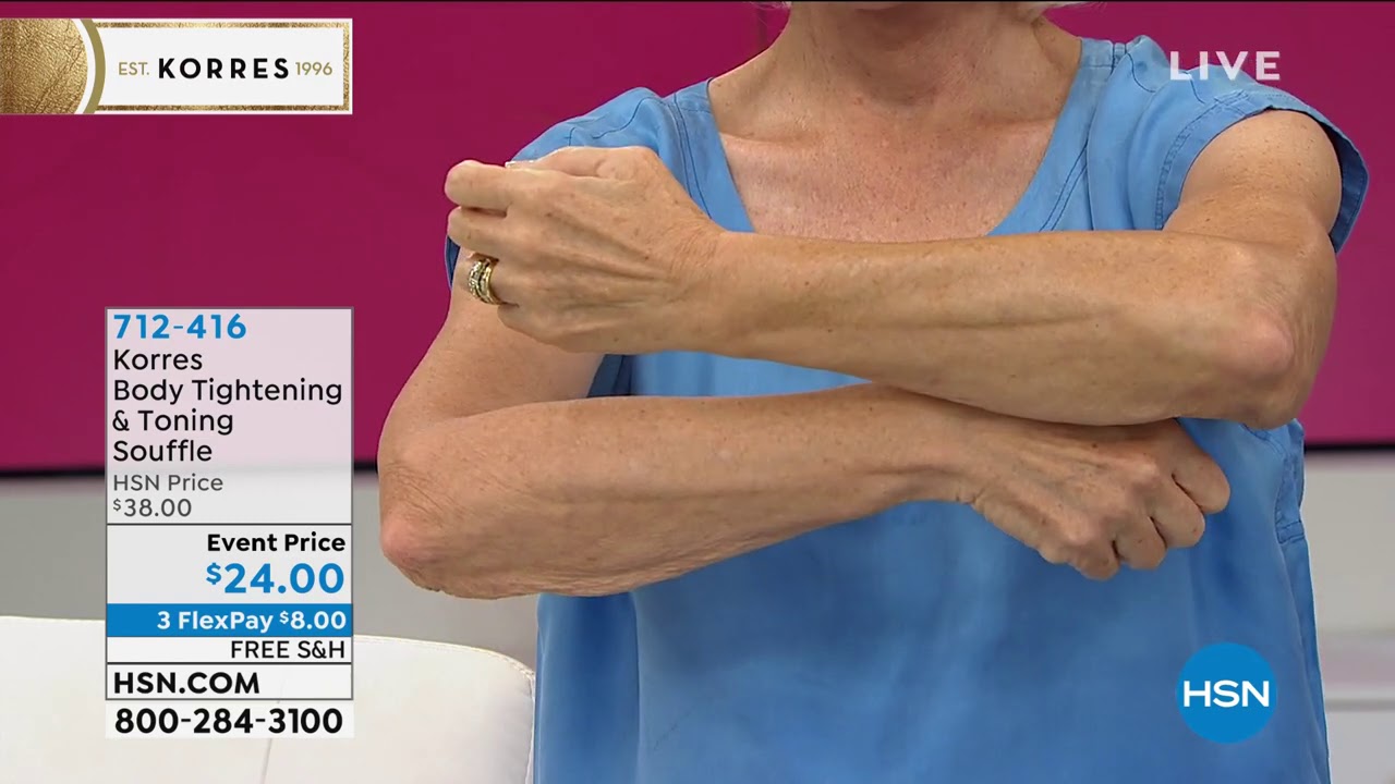 Korres Body Tightening Toning Souffle YouTube
