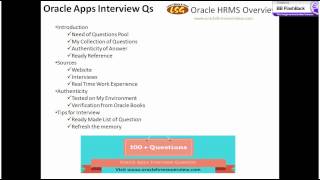 Oracle Apps Interview Questions