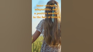 Building resilience and bouncing back from failure
