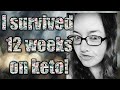 12 weeks of keto update!