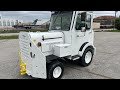 1991 TUG MA50 Tow Tractor with Perkins Diesel Engine - Operational Video