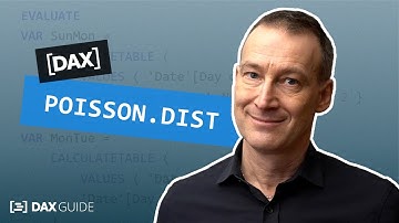 POISSON.DIST - DAX Guide