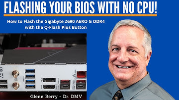 How to Flash the Gigabyte Z690 AERO G DDR4 with Q-Flash Plus